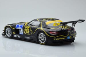 Mercedes SLS AMG GT3 Rowe Racing #125 Zehe / Bullitt / Renger / Hartung ADAC 24 Hours of Nurburgring 2013 Minichamps 1:18 151 - image 5 of 6