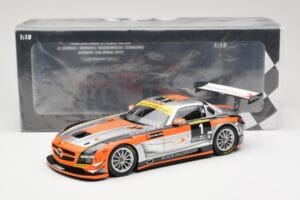 Mercedes SLS AMG GT3 #1 Team Abu Dhabi By Black Falcon K. Al Qubaisi / Edwards / M. Bleekemolen / B. Schneider Winners 24 Hou - image 6 of 6
