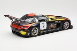 Mercedes SLS AMG GT3 #3 Team Abu Dhabi By Black Falcon K. Al Qubaisi / M. Bleekemolen / B. Schneider Winners Gulf 12 Hours Ab - image 2 of 6