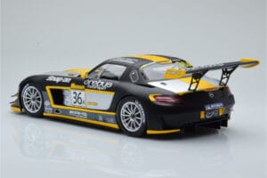 Mercedes SLS AMG GT3 Team Erebus Motorsport #36 B. Schneider / A. Jager / C. Roloff Winners Bathurst 12 Hours 2013 Minichamps - image 5 of 6