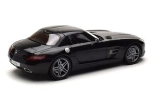 Mercedes SLS AMG Obsidian Black Metallic Minichamps 1:18 B66960042 Diecast - image 3 of 7