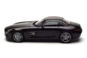 Mercedes SLS AMG Obsidian Black Metallic Minichamps 1:18 B66960042 Diecast - image 4 of 7