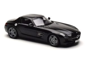 Mercedes SLS AMG Obsidian Black Metallic Minichamps 1:18 B66960042 Diecast - image 5 of 7