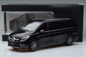 Mercedes V-Class W447 V260L Black OEM 1:18 QALCN89911150 Diecast - image 8 of 8