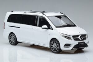 Mercedes V-Class W447 V260L White OEM 1:18 QALCN89911149 Diecast - image 6 of 8