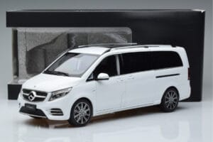 Mercedes V-Class W447 V260L White OEM 1:18 QALCN89911149 Diecast - image 8 of 8