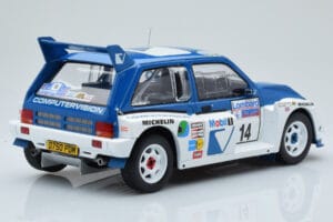 MG Metro 6R4 #14 D. Llewellin / P. Short RAC Rally 1986 IXO 1:18 18RMC068C Diecast - image 2 of 6