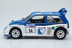 MG Metro 6R4 #14 D. Llewellin / P. Short RAC Rally 1986 IXO 1:18 18RMC068C Diecast - image 3 of 6