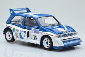 MG Metro 6R4 #14 D. Llewellin / P. Short RAC Rally 1986 IXO 1:18 18RMC068C Diecast - image 4 of 6