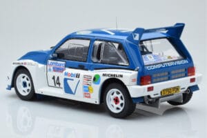 MG Metro 6R4 #14 D. Llewellin / P. Short RAC Rally 1986 IXO 1:18 18RMC068C Diecast - image 5 of 6