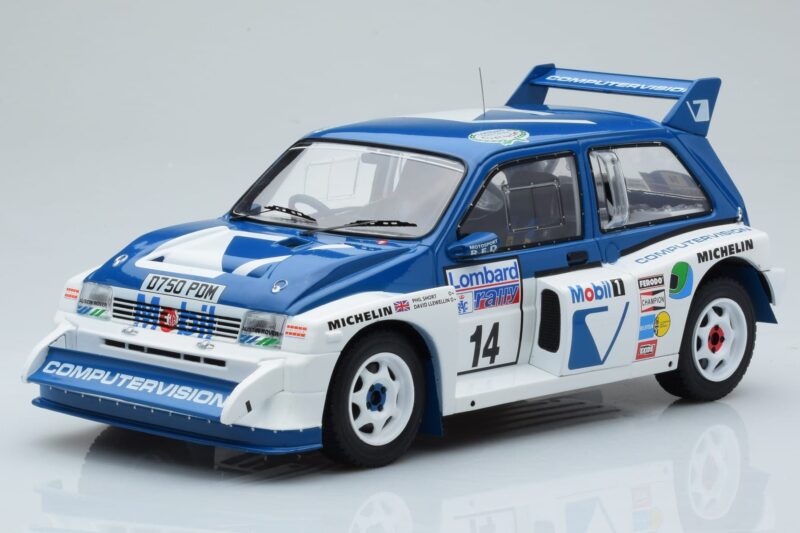 MG Metro 6R4 #14 D. Llewellin / P. Short RAC Rally 1986 IXO 1:18 MG Metro 6R4 #14 D. Llewellin / P. Short RAC Rally 1986 IXO 1:18 18RMC068C Diecast