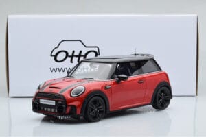 Mini Cooper S JCW F56 Red Otto 1:18 OT984 Resin - image 6 of 6
