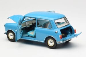 Morris Mini Minor Blue Kyosho 1:18 08964BL Diecast - image 5 of 8