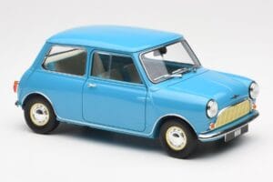 Morris Mini Minor Blue Kyosho 1:18 08964BL Diecast - image 6 of 8