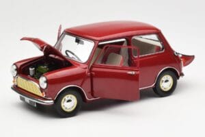Morris Mini Minor Red Kyosho 1:18 08964R Diecast - image 2 of 8