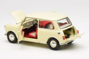 Morris Mini Minor White Kyosho 1:18 08964W Diecast - image 5 of 8