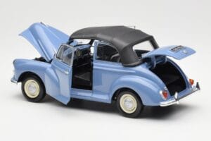 Morris Minor Cabriolet Blue Minichamps 1:18 150137030 Diecast - image 5 of 8