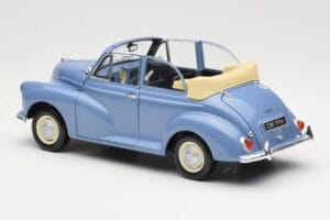 Morris Minor Cabriolet Blue Minichamps 1:18 150137030 Diecast - image 7 of 8
