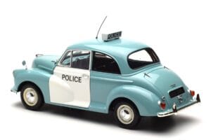 Morris Minor Police Blue & White Minichamps 1:18 150137090 Diecast - image 7 of 8