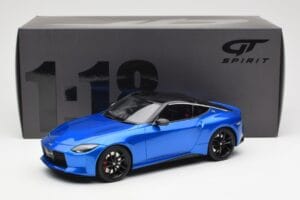 Nissan Fairlady Z Z35 Bayside Blue GT Spirit 1:18 GT387 Resin - image 6 of 6
