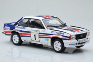 Opel Ascona 400 Rothmans #1 W. Rohrl / C. Geistdorfer Rally Acropolis 1982 IXO 1:18 18RMC097A Diecast - image 4 of 6