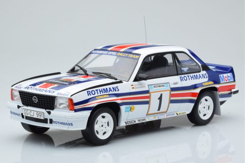 Opel Ascona 400 Rothmans #1 W. Rohrl / C. Geistdorfer Rally Acropolis 1982 IXO 1:18 18RMC097A Diecast