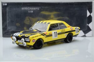 Opel Commodore A Steinmetz #11 E. von Bayern / Johansson 24 Hours of Spa 1970 Minichamps 1:18 155704611 Diecast - image 6 of 6