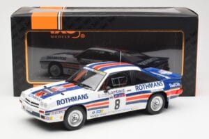 Opel Manta 400 Rothmans #8 J. McRae / I. Grindrod Lombard RAC Rally 1983 IXO 1:18 18RMC038A Diecast - image 6 of 6