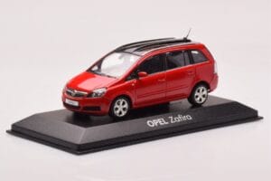 Opel Zafira B OPC Red Minichamps 1:43 400045300 Diecast - image 2 of 4