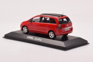 Opel Zafira B OPC Red Minichamps 1:43 400045300 Diecast - image 3 of 4