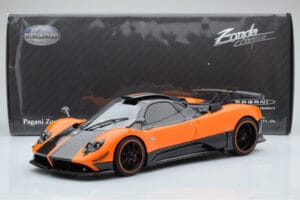 Pagani Zonda Cinque Orange St Tropez Almost Real 1:18 850603001 Diecast - image 2 of 8