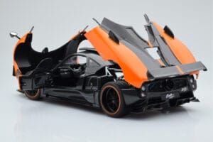 Pagani Zonda Cinque Orange St Tropez Almost Real 1:18 850603001 Diecast - image 7 of 8