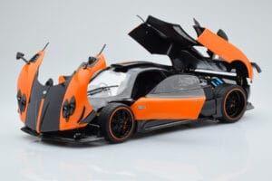Pagani Zonda Cinque Orange St Tropez Almost Real 1:18 850603001 Diecast - image 8 of 8