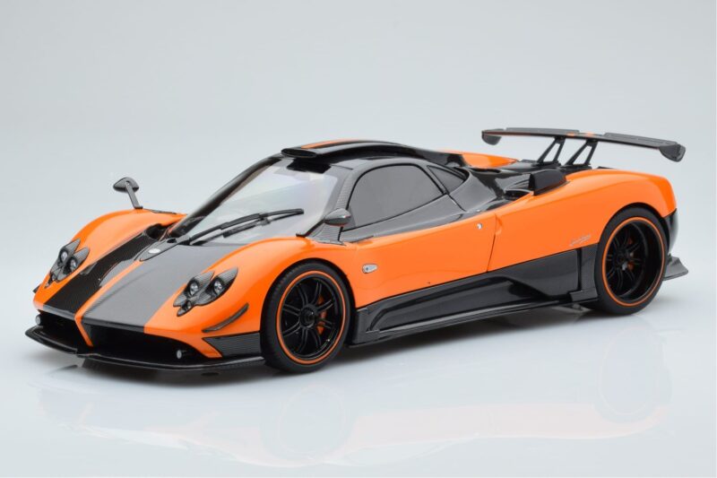 Pagani Zonda Cinque Orange St Tropez Almost Real 1:18 Pagani Zonda Cinque Orange St Tropez Almost Real 1:18 850603001 Diecast