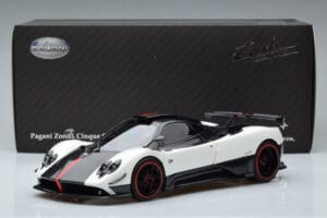 Pagani Zonda Cinque White Benny Almost Real 1:18 850601001 Diecast - image 12 of 12