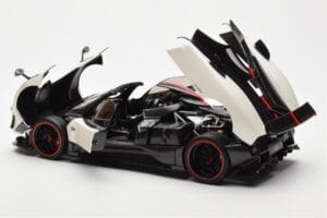 Pagani Zonda Cinque Roadster White Benny Almost Real 1:18 850611001 Diecast - image 5 of 8