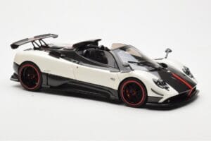 Pagani Zonda Cinque Roadster White Benny Almost Real 1:18 850611001 Diecast - image 6 of 8