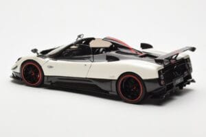 Pagani Zonda Cinque Roadster White Benny Almost Real 1:18 850611001 Diecast - image 7 of 8
