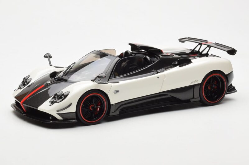 Pagani Zonda Cinque Roadster White Benny Almost Real 1:18 850611001 Diecast