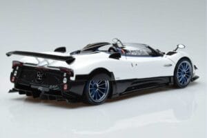 Pagani Zonda HP Barchetta Carbon Fiber White LCD 1:18 LCD18009 WH Diecast - image 3 of 9