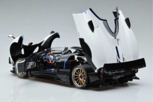 Pagani Zonda HP Barchetta Carbon Fiber White LCD 1:18 LCD18009 WH Diecast - image 7 of 9