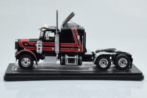 Peterbilt 359 Black Red IXO 1:43 TR158 Diecast - image 2 of 4