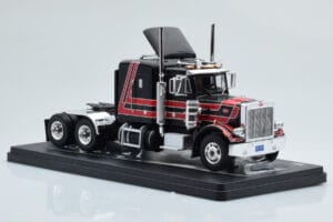 Peterbilt 359 Black Red IXO 1:43 TR158 Diecast - image 3 of 4