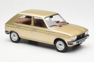 Peugeot 104 GR Beige Metallic Norev 1:18 184904 Diecast - image 4 of 6