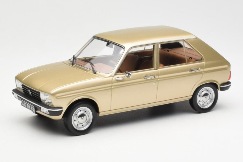 Peugeot 104 GR Beige Metallic Norev 1:18 184904 Diecast