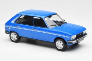 Peugeot 104 S Ibis Blue Norev 1:18 184903 Diecast - image 4 of 6