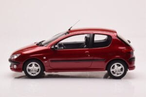 Peugeot 206 S16 Red Otto 1:18 OT1039 Resin - image 3 of 6