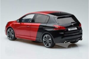 Peugeot 308 T9 GTI Red Otto 1:18 OT368 Resin - image 5 of 6