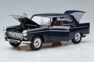 Peugeot 404 Blue Norev 1:18 184836 Diecast - image 2 of 7