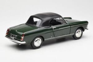 Peugeot 404 Cabriolet Antique Green Limited Edition Norev 1:18 184829 Diecast - image 3 of 8